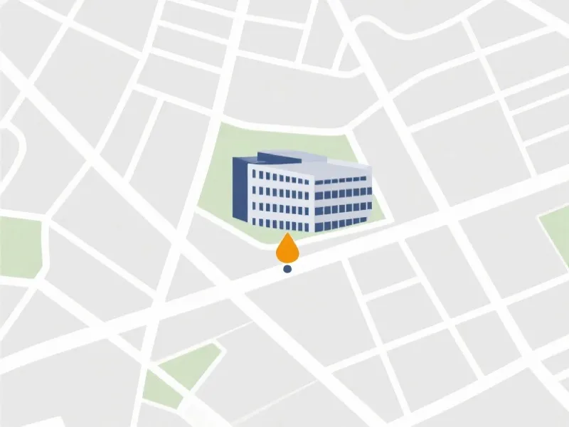 运营中心位置示意